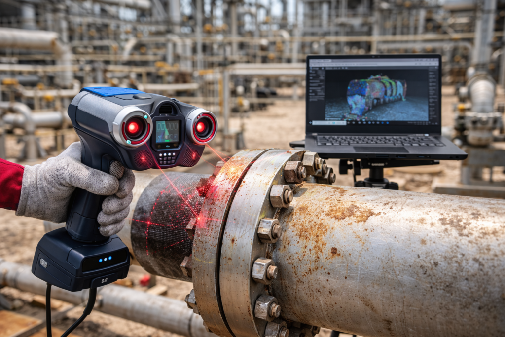 3D laser scanning industrial metrology